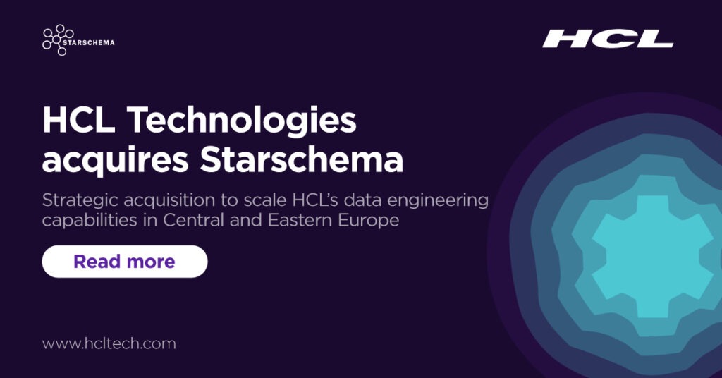 HCL Starschema announcement
